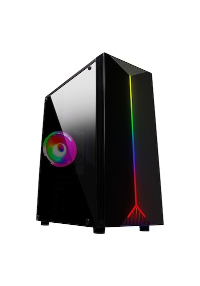 Ramtech Current V140 i5-12400F 32 GB 960 GB SSD 4 GB RX550 23.6" Dos Masaüstü Oyuncu Bilgisayarı