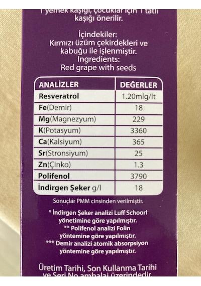 New King Çekirdekli Kırmızı Üzüm Eki 150 ML