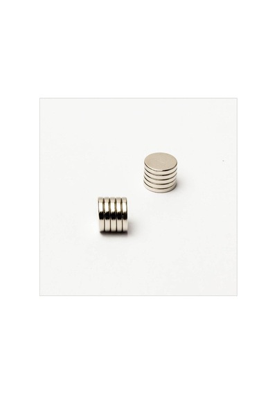 100 Adet Çap 6mm X Kalınlık 1mm Yuvarlak Süper Güçlü Neodyum Mıknatıs