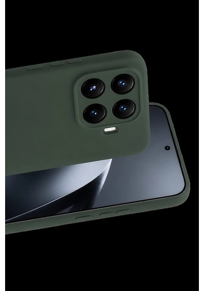 Mi 17t Pro Nano İçi Kadife Silikon - Koyu Yeşil Bz8683140947521