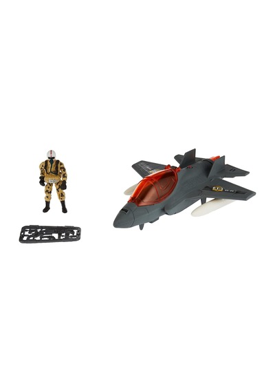 Asker Oyun Set Soldier Air Falcon Patrol 1uçak/1fgr.aks.ses/ışik