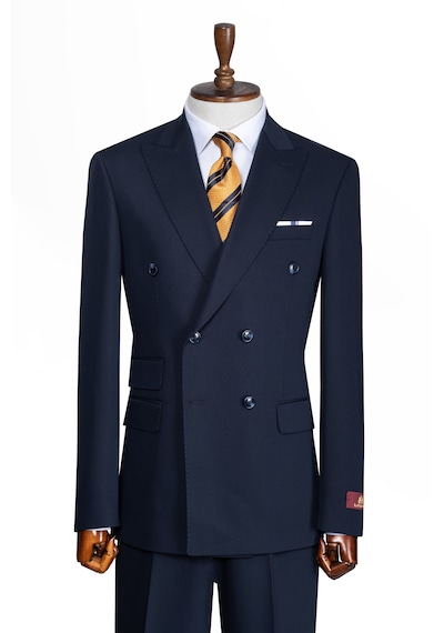 İlayda Emir Luxury, İtalyan Kesim,slim Fit, Kruvaze, Erkek Takım Elbise Antrasit - Lacivert İlayda Emir Luxury, İtalyan Kesim,slim Fit, Kruvaze, Erkek Takım Elbise Antrasit - Lacivert