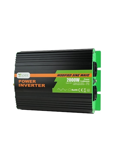 Ns2000-12 Apex 2000w Modifiye Sinüs İnverter 12v