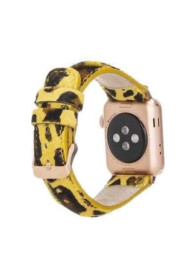 Apple Uyumlu   Watch Deri Kordon 42-44-45mm Leo61
