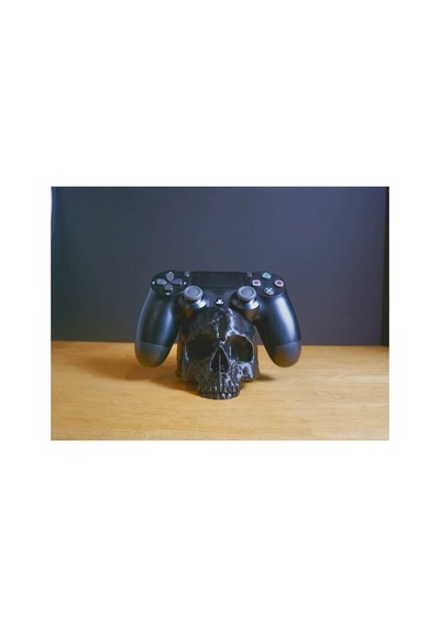 Dekoratif Kuru Kafa Detaylı Kol Standı, Oyun Kolu Tutucu Stand, Ps5/ps4/xbox/nintendo Uyumlu