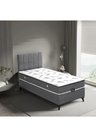 Azrayatakmobilya Baza+başlik+yatak Tam Ortopedik - 90 X 190 Cm 90x190