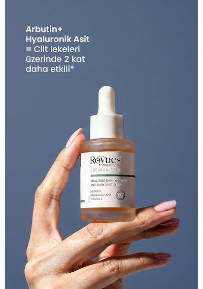 Lexroo Arbutin + Vitamin C Leke Karşıtı Cilt Serumu - Cilt Tonu Eşitleyici, Aydınlatıcı