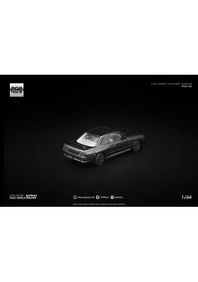 Pop Race Gt-r R32 Dark Chrome Prdc002