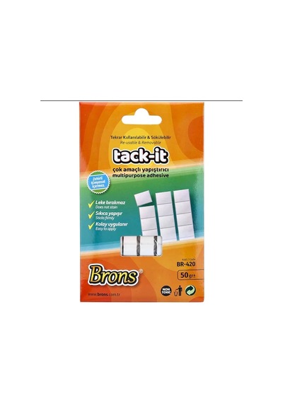 Brons Tack-it Sakız Yapıştırıcı 50gr Br-420