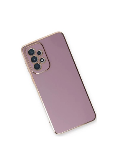 Newface Samsung Uyumlu,  Galaxy A33 5g Kılıf Volet Silikon - Mor