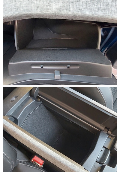 Peugeot 3008 Iıı / P64 Uyumlu Konfor Seti - Araç İçi Eşya Ceplerine Özel Kumaş Kaplama Allure / Kapaksız Cep