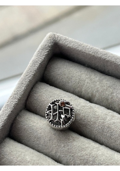 Harry Potter Hp Yuvarlak Charm Gümüş