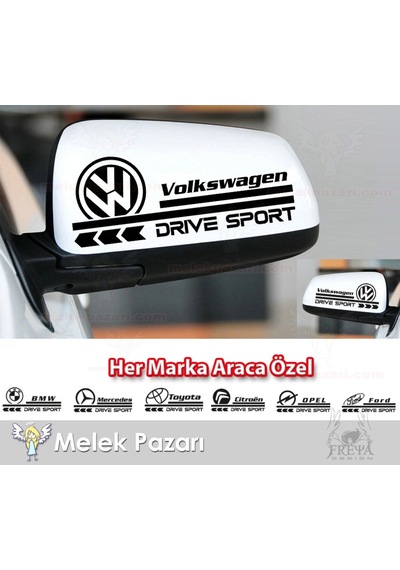 Oto Ayna Sticker, Her Marka Araca Özel