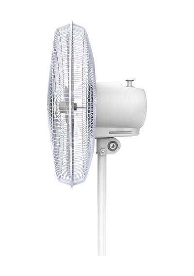 Kumtel Beyaz 16 İnç Ayaklı Vantilatör 50 W, 5 Pervaneli, 3 Kademeli, 121 Cm Yükseklik