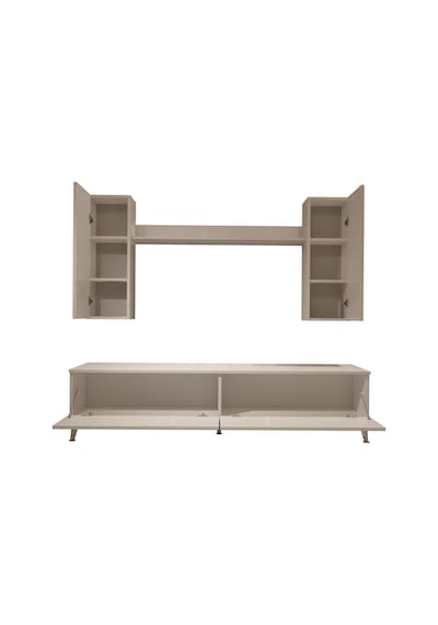 Decoraktiv Eko 7 Mdf Std Gold Tv Ünitesi Tv Sehpası Beyaz
