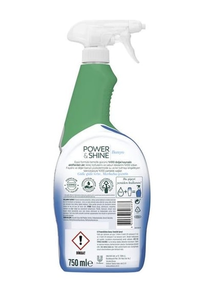 Sprey 750 Ml Power & Shine Banyo Tekli