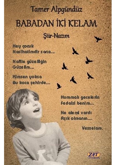 Babadan İki Kelam - Şiir Nazım - Tamer Alpgündüz - Zet Yayınları