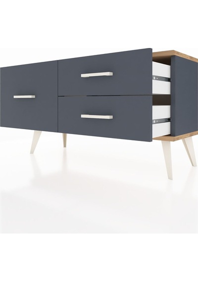 Arges Şifonyer 3 Çekmeceli 88x30x48 Antrasit-çam/antrasit Çam/antrasit Arges Şifonyer 3 Çekmeceli 88x30x48 Antrasit-çam/antrasit Çam/antrasit