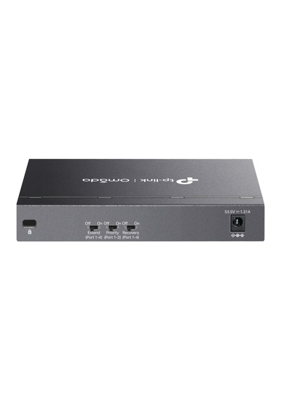 TP-Link DS106P 6 Port 10/100 Mbps + 4 Port Poe+ Yönetilemez Switch