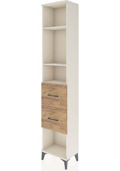 Arges Dolap 3 Raflı 2 Çekmeceli 44x30x221 Aytaşı-çam Aytaşı