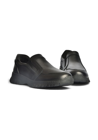 Fox Shoes Z555560103 Siyah Hakiki Deri Günlük Kadın Ayakkabı