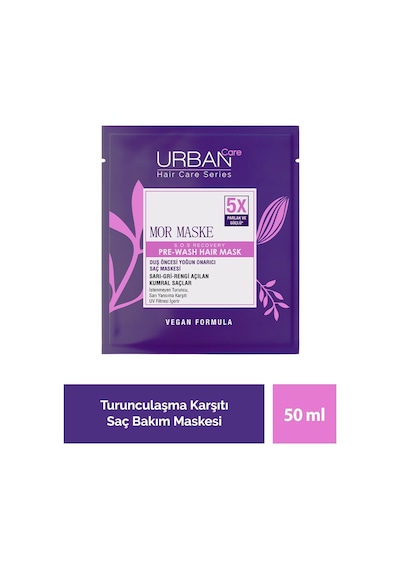 Mor Turunculaşma Karşıtı Duş Öncesi Saç Bakım Maskesi-50ml