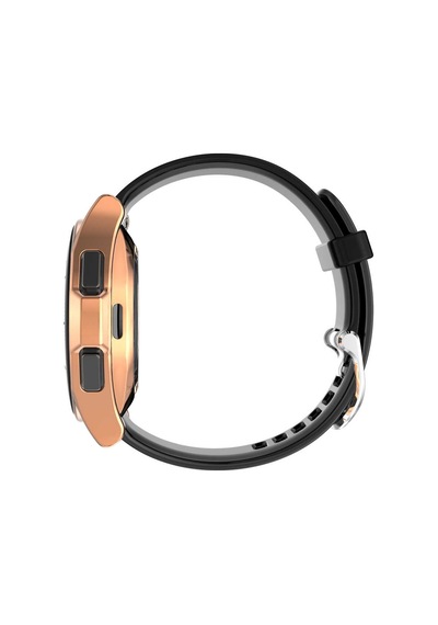 Samsung Uyumlu Galaxy Watch 4 Classic 46mm Mtr Watch Gard 02 Koruyucu Silikon - Siyah