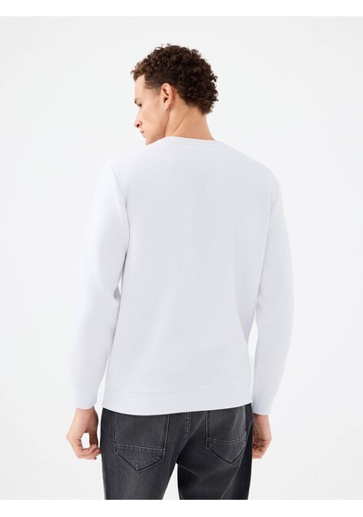 Loft Beyaz Erkek Sweatshirt Lf2041111 Beyaz