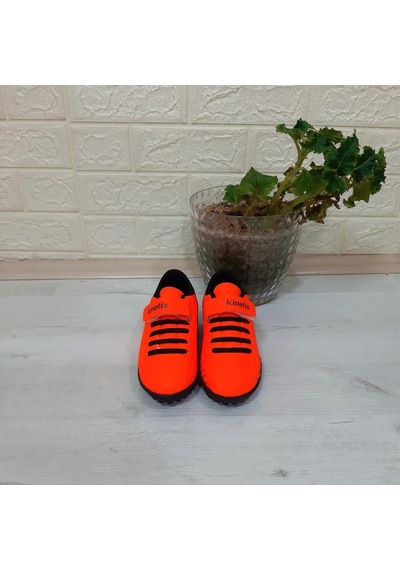 Kinetix Breton J Turf Neonturuncu Cırtlı Halı Saha Futbol Ayakkabısı 001