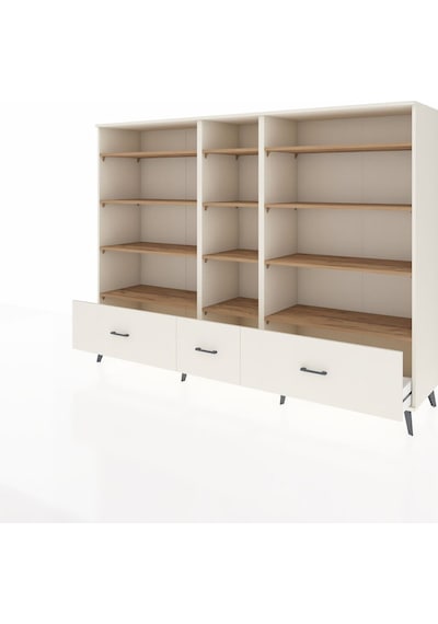 Hyperion Dolap 12 Raflı 3 Çekmeceli 220x44x163 Aytaşı-çam/aytaşı Aytaşı-çam/aytaşı Hyperion Dolap 12 Raflı 3 Çekmeceli 220x44x163 Aytaşı-çam/aytaşı Aytaşı-çam/aytaşı