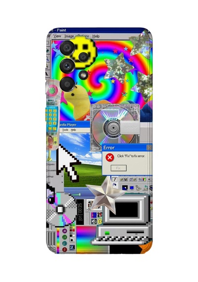Samsung Galaxy A23 Uyumlu Baskılı Şeffaf Telefon Kılıfı Koleksiyon: Aeroglass Mirage 2