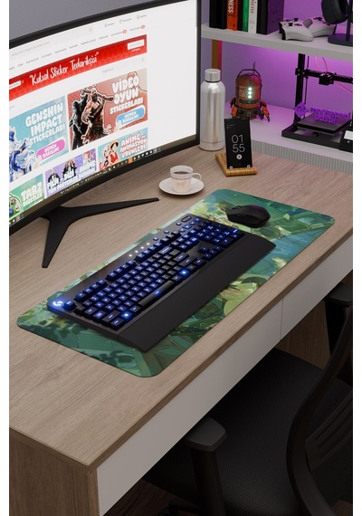 Alhaitham Genshin Impact Anime Gacha V5 - 70x30 Xl Gaming Mouse Pad Fare Altlığı