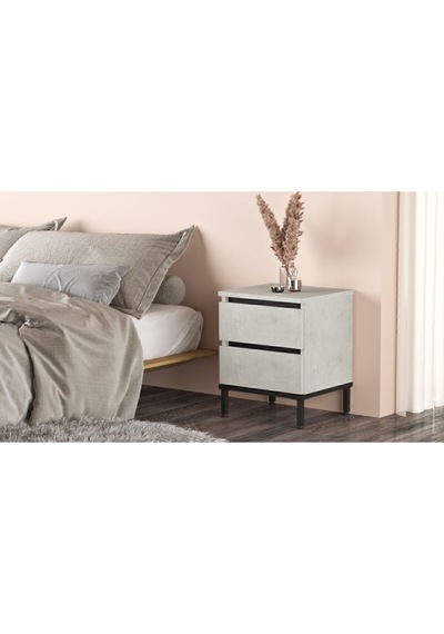 Arya Komodin 2 Çekmece Metal Ayaklı Taş-siyah Ary25-tl Kum Taşı Arya Komodin 2 Çekmece Metal Ayaklı Taş-siyah Ary25-tl Kum Taşı