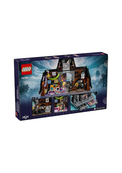 LEGO® Wednesday: Wednesday ve Enid’in Yurt Odası 76781 -10 Yaş ve Üzeri 4 Mini Bebek Figürü İçeren Yaratıcı Oyuncak Yapım Seti (750 Parça)