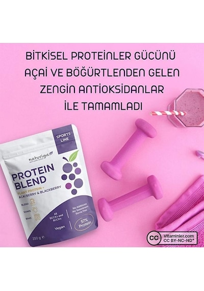 Naturiga Berry Protein Karışımı 250 G