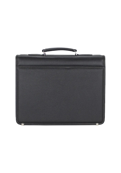 Case Club Notebook Laptop Evrak Çantası 15.6'inç 5 Bölmeli Su Geçirmez Omuz Askılı Kahverengi