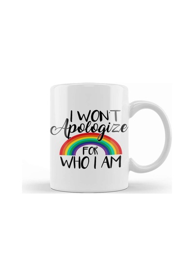 Who I Am Lgbt Kupa Bardak Porselen Karışık