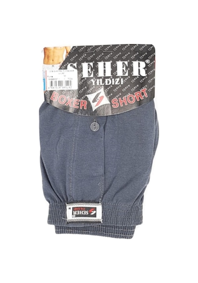 10 Adet Siyah Renk Penye Boxer 001