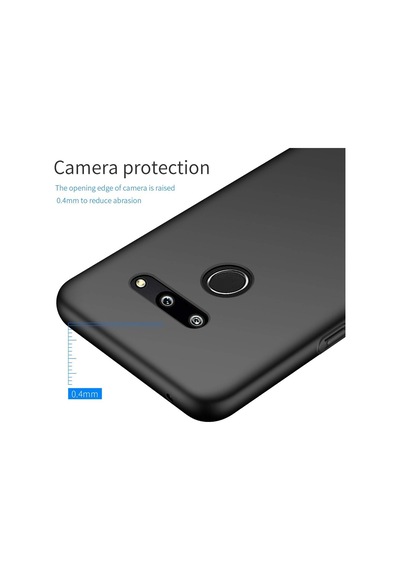 LG Uyumlu Q60 Kamera Korumali Kaliteli Soft Silikon Kilif 380371740