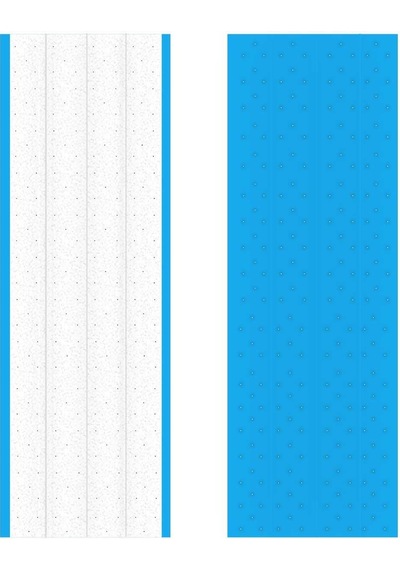 True Tape Air-flex Bonding Adhesive Protez Saç Bandı Delikli 3" X 12" 7,5 Cm X 30 Cm