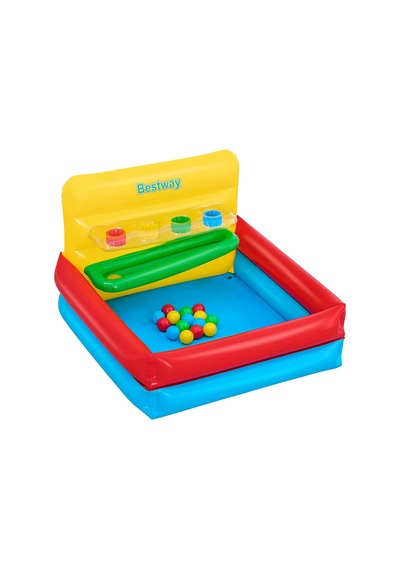 Bestway Sort 'n Play 15 Oyun Topu Ile Top Çukuru Seti Çok Renkli