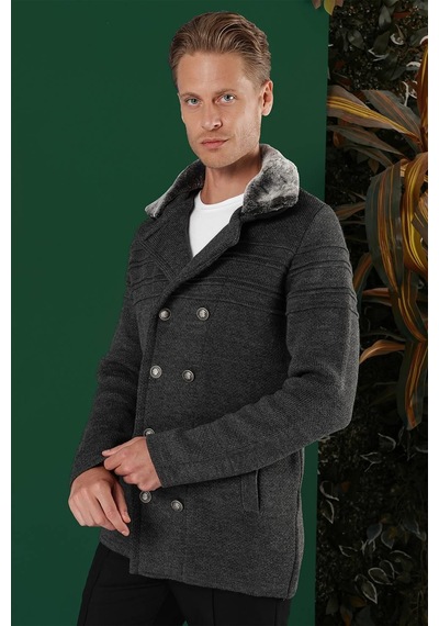Efor 02 Slim Fit Antrasit Spor Kaban Antrasit