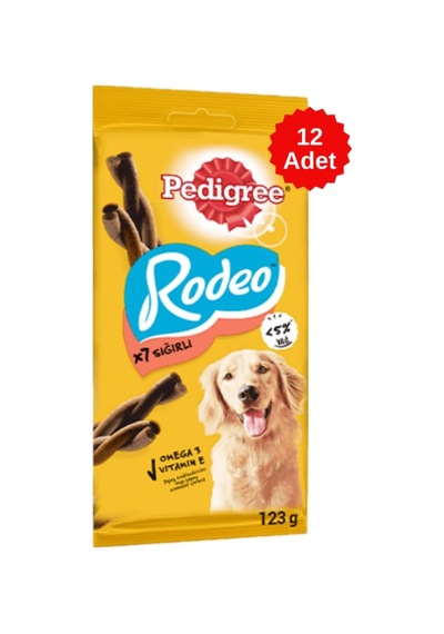 Tr Rodeo Biftekli Köpek Ödülü, 123 G, 7'li, 12 Adet