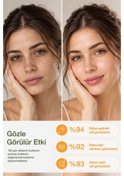 Kiperin Liposomal C Serum | Aydınlatıcı & Cilt Tonu Dengeleyici | Lipozomal C Vitamini, Maca & Meyan | 30mL