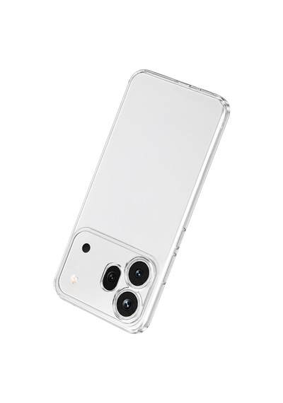 Huawei Honor 600 Pro Uyumlu Lüx Şeffaf Silikon - Şeffaf