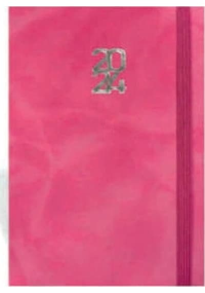 Liz 17x24 Velutto Kapak Ajanda 168 Yaprak Pembe