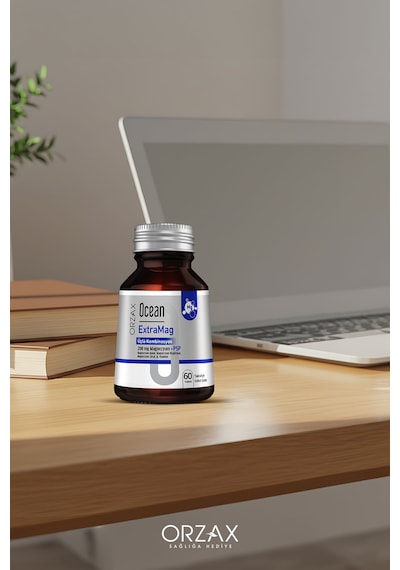 Extramag Üçlü Kombinasyon Magnezyum 200 Mg Takviye Edici Gıda 60 Tablet