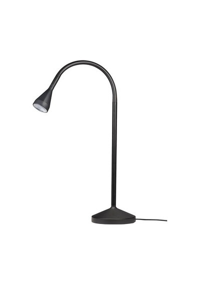 LED'li Çalışma Lambası, Siyah Renk 1.9 W Çalışma Masa Lambası Dekorasyon