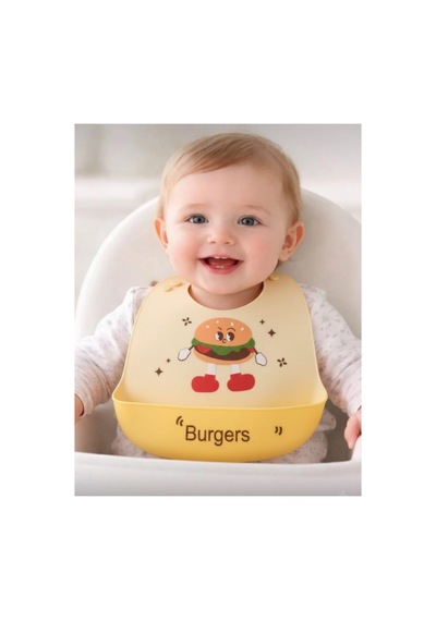 Silikon Bebek Mama Önlüğü Çocuk Mama Önlük Leke Tutmaz Yıkanabilir 815911530