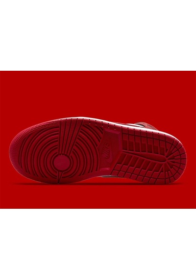 Nike Air Jordan 1 Mid 'bred Toe' Kadın Basketbol Ayakkabısı-sportxstore Kırmızı-siyah-beyaz